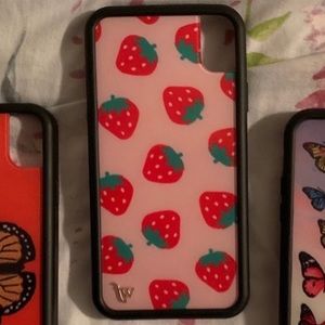 Strawberry iPhone XR Wildflower Cases